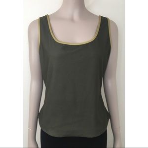 Alberto Makali Army Green Tank Top